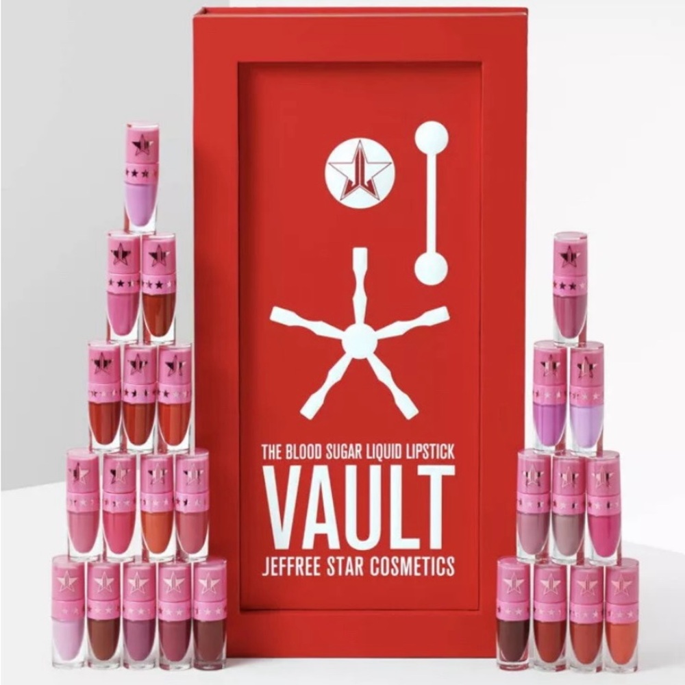 Jeffree Star Pink and Red Lipstick Collection Matte Finish